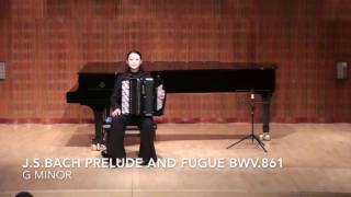 Prelude and Fugue BWV 848, 861