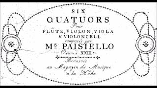 6 Quartets, Op. 23 for flute violin, viola & cello