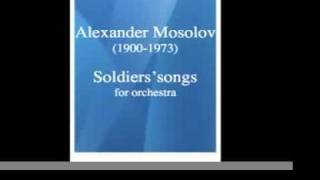 Soldiers Songs for orchestra