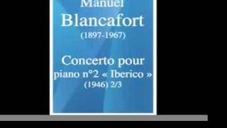 Concerto pour piano et orchestre n°2 «Ibérico» - 2º Mov