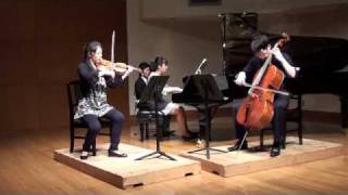 Piano trio nº 1 – I Mov