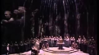 Pársifal - Escena del Santo Grial