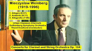 Concerto for Clarinet and String Orchestra Op. 104