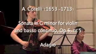 Sonata in G minor op. 5 nr 5