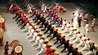 Japanese drum line