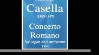 Concerto Romano, for orgue and orchestra