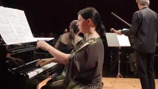 Concert for piano, violin and string quartet - I. Decidé - calme - animé