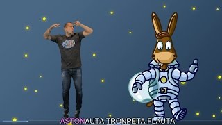 Astonauta tronpeta flauta