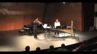 Duet for viola and percussion
