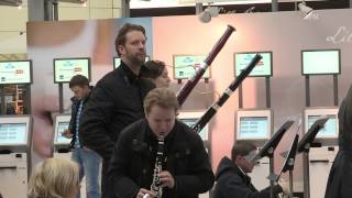 Flashmob med Bergen Filharmoniske orkester