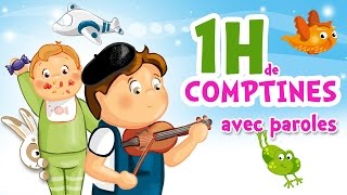 1H de Comptines avec paroles pour bébé