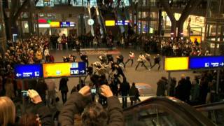 Flashmob Central Station Berlin