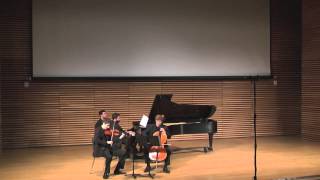 Andante con moto for piano trio