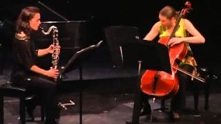 Capriole for bass clarinet and cello