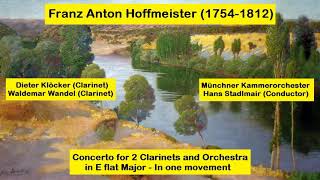 Concerto for 2 clarinets and orchestra in one movement