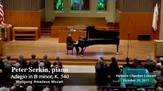 Adagio in B minor K.540